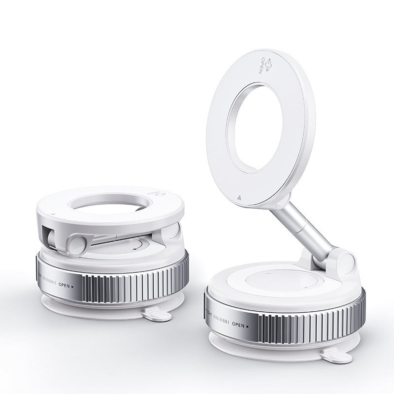 Tyhjiömagneettinen auton puhelinpidike – Taittuva 360° kaksipuolinen MagSafe-kiinnitys