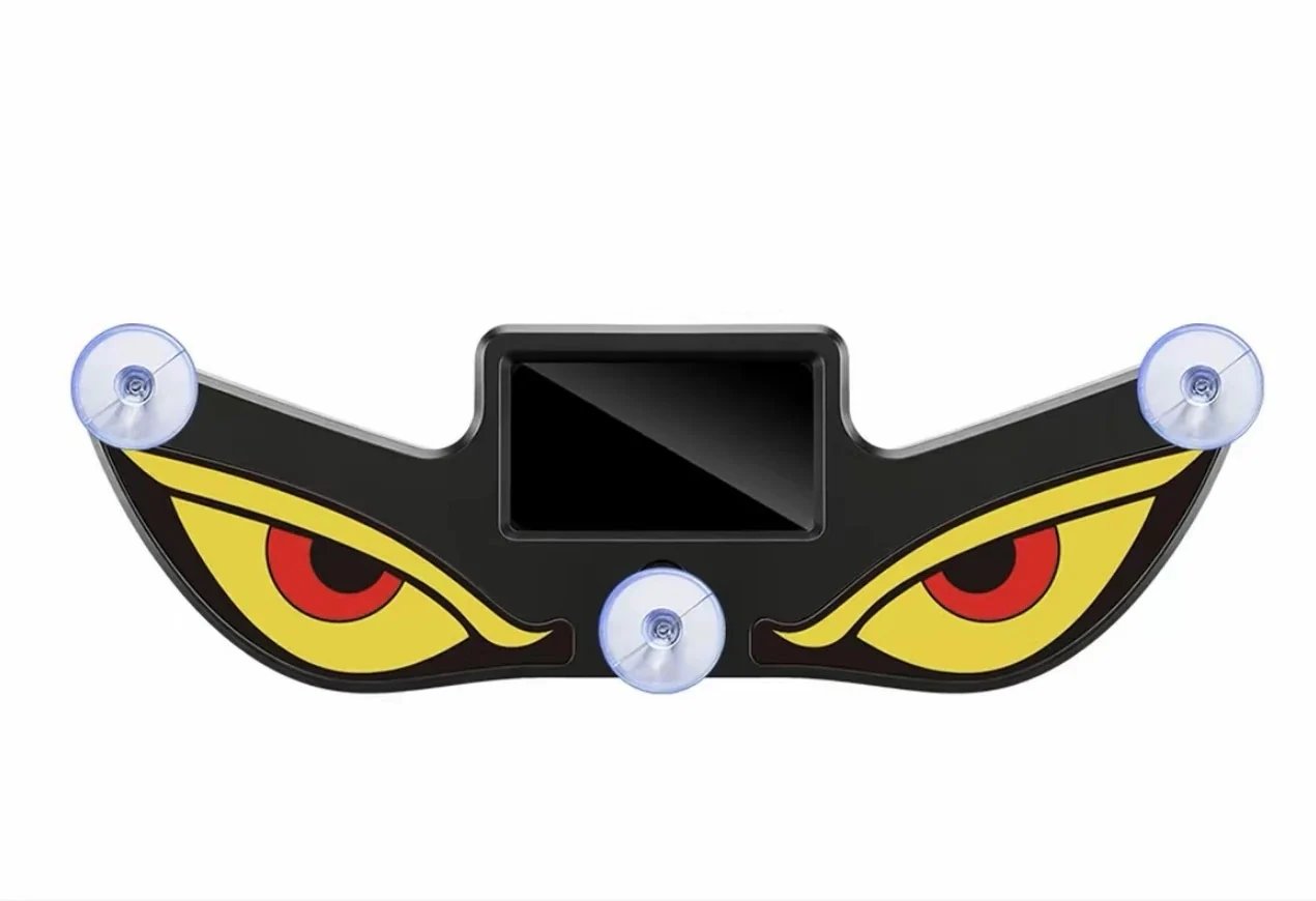 Aurinkoenergialla toimiva Demon Eye LED -ikkunavalo autoon