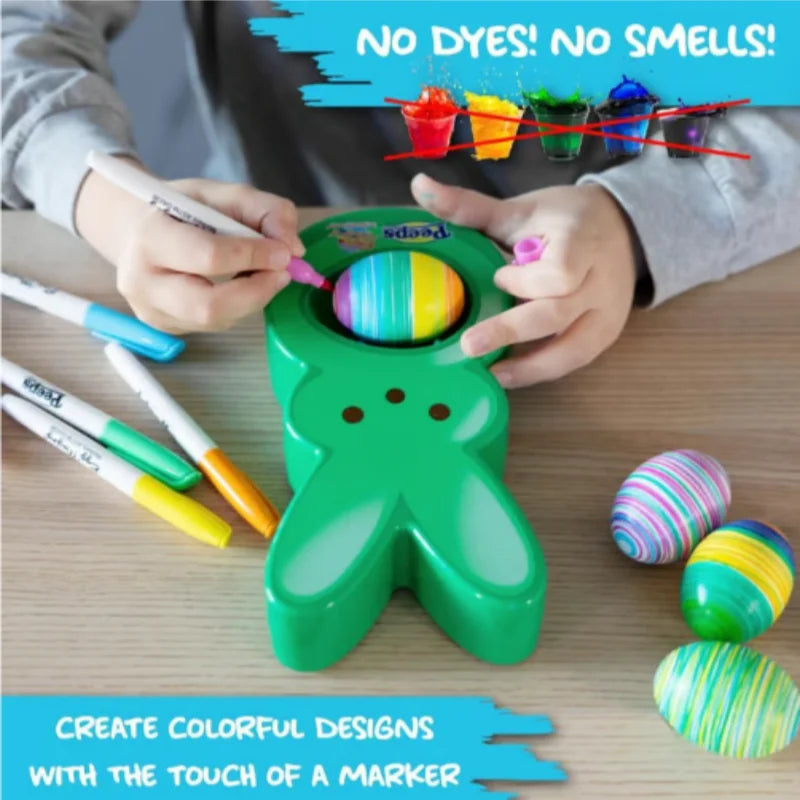 Pääsiäinen Rabbit Mini Egg Decoration -setti / Tussit ja Koristemunat – DIY-käsityöpaketti