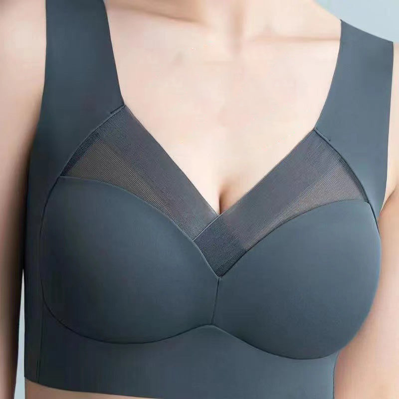 All-In-One Langaton Nostoliivi / Saumaton Jääsilkkirintaliivi Pienirintaisille