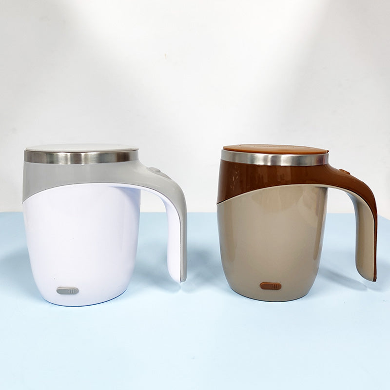 Ruostumaton Teräs Automaattinen Sekoituskuppi / Ladattava Magneettinen Sekoitusmuki