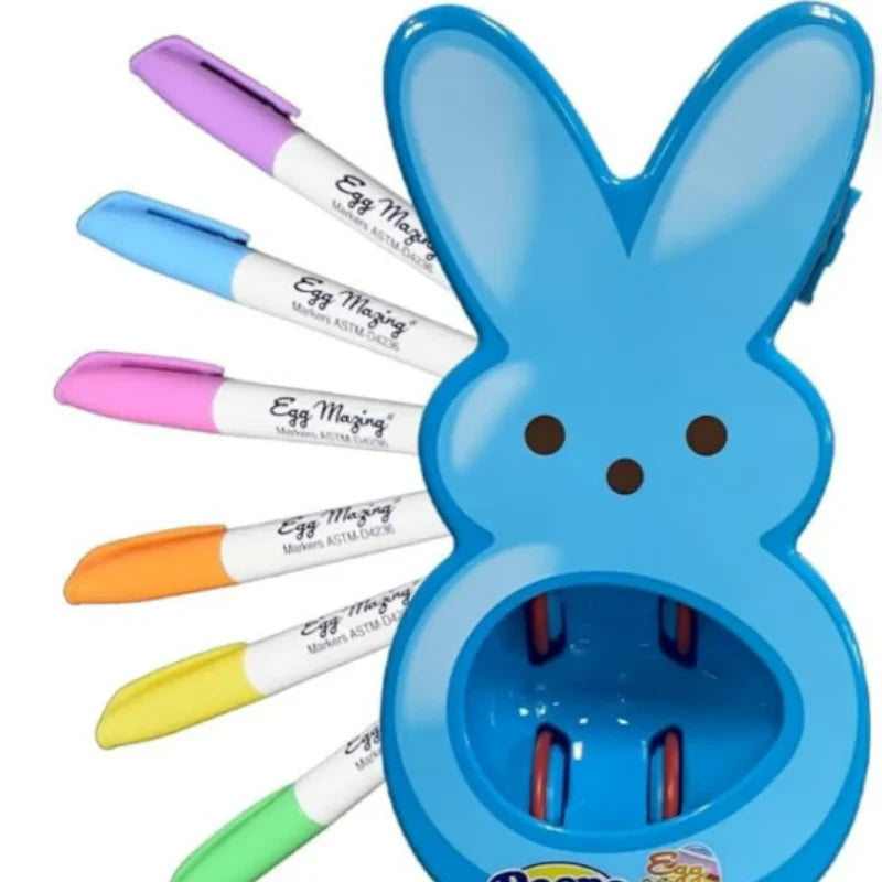Pääsiäinen Rabbit Mini Egg Decoration -setti / Tussit ja Koristemunat – DIY-käsityöpaketti