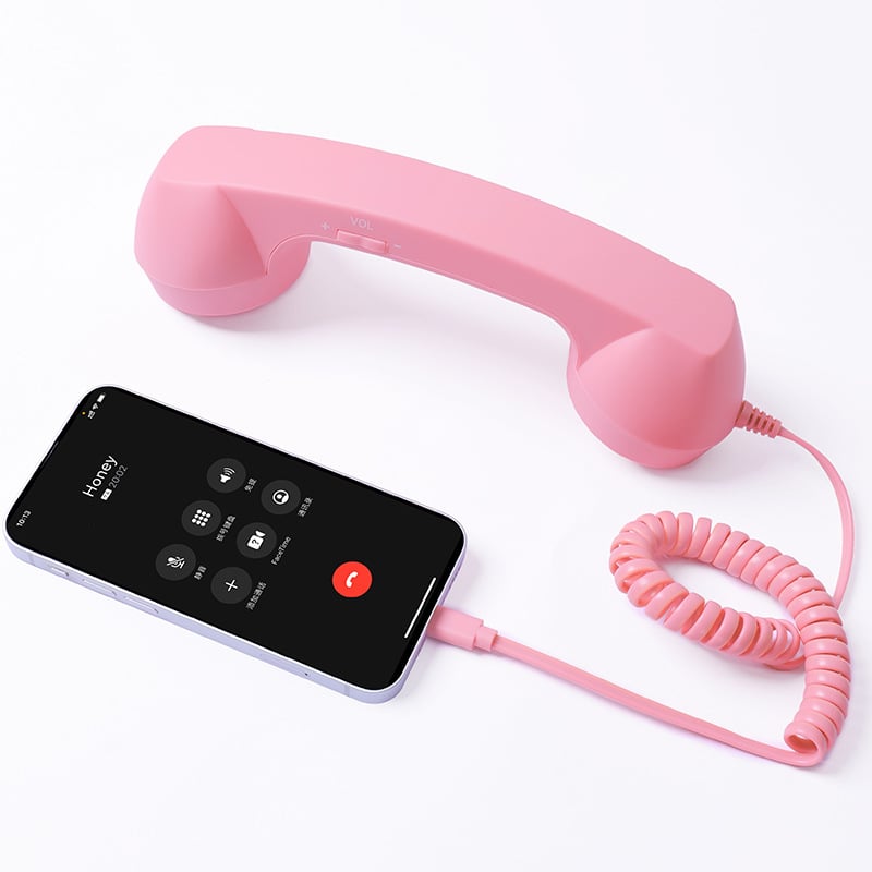 ☎️ Retro-puhelinluuri USB-C-liitännällä 📞