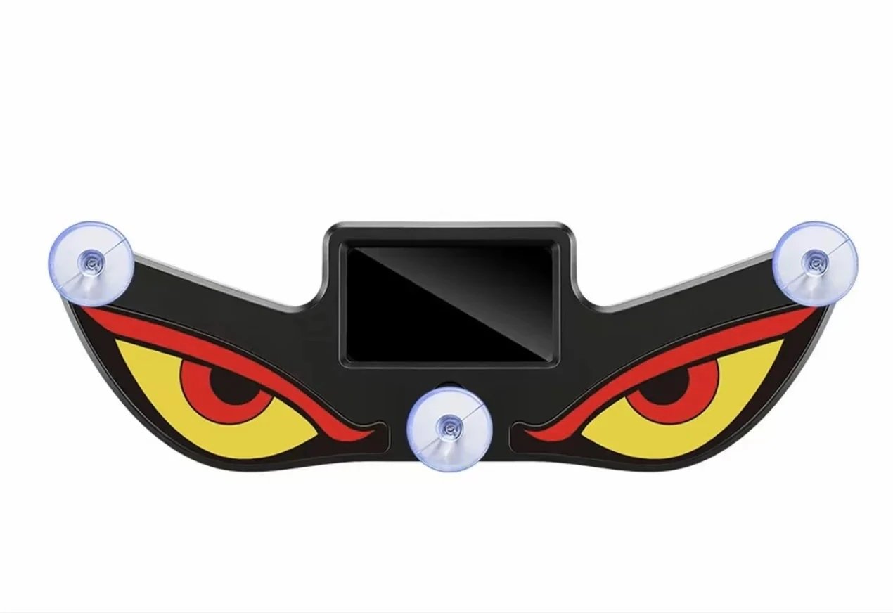 Aurinkoenergialla toimiva Demon Eye LED -ikkunavalo autoon