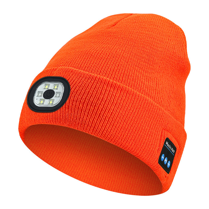 LED-valaistu Bluetooth-pipo / Hands-free Valopipo Musiikille ja Puheluille
