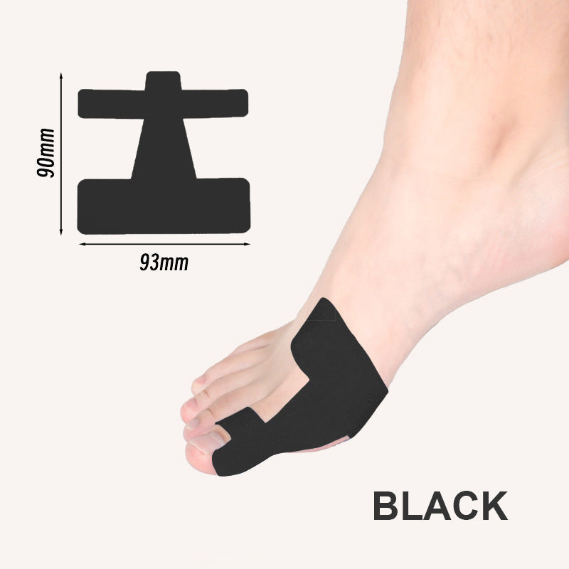 Valmiiksi leikattu kinesioteippi hallux valgus -luunpohjan luunmurtumiin