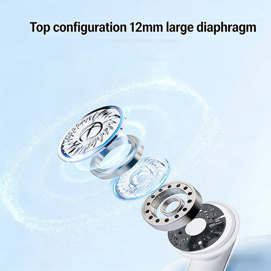 2-in-1 Langattomat Bluetooth-nappikuulokkeet Korvaklipseillä ja Nappikuulokkeilla | 30 Tuntia Toistoaikaa