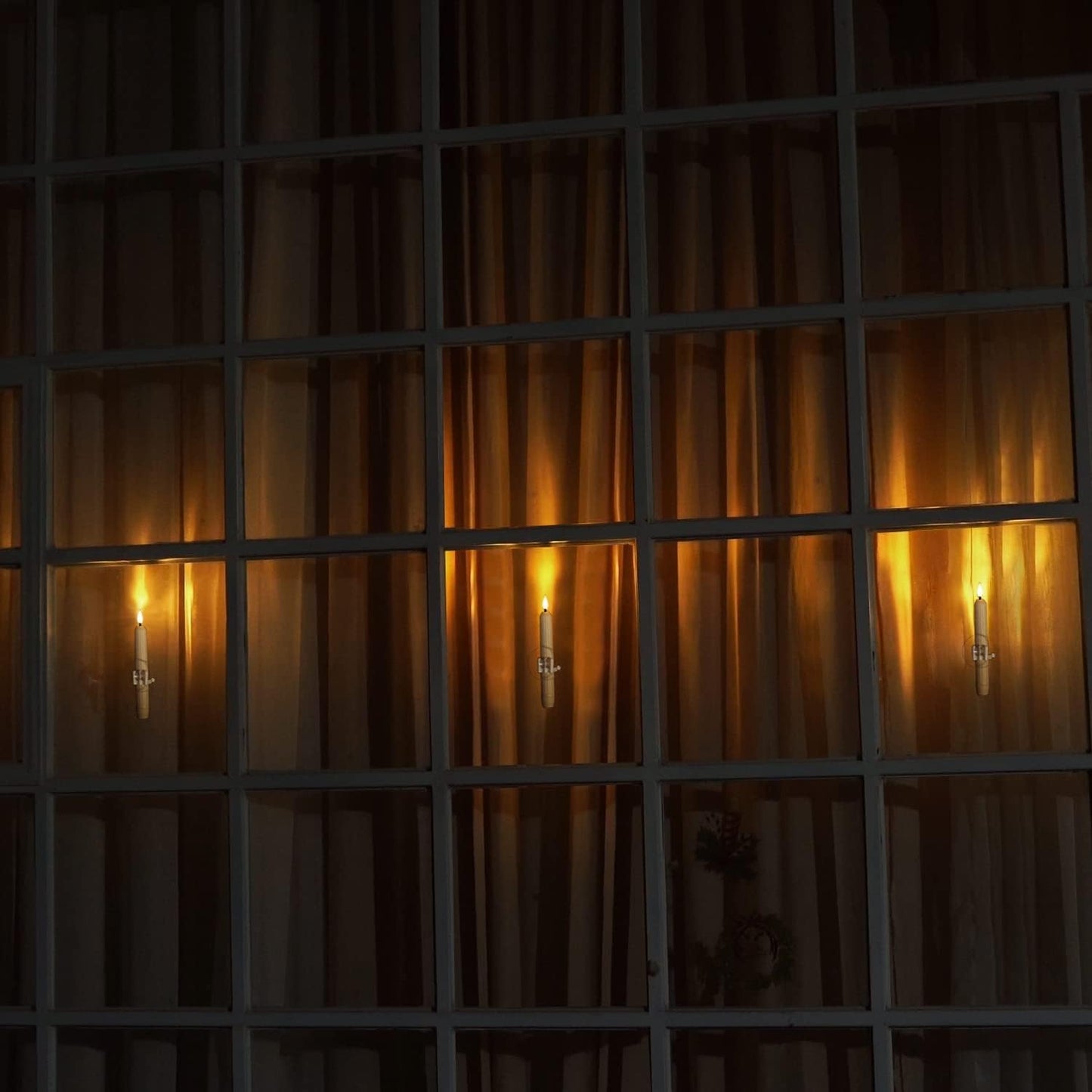 🎄 Joulu Special 🔥 6kpl syttymätön LED-ikkuna kynttilät