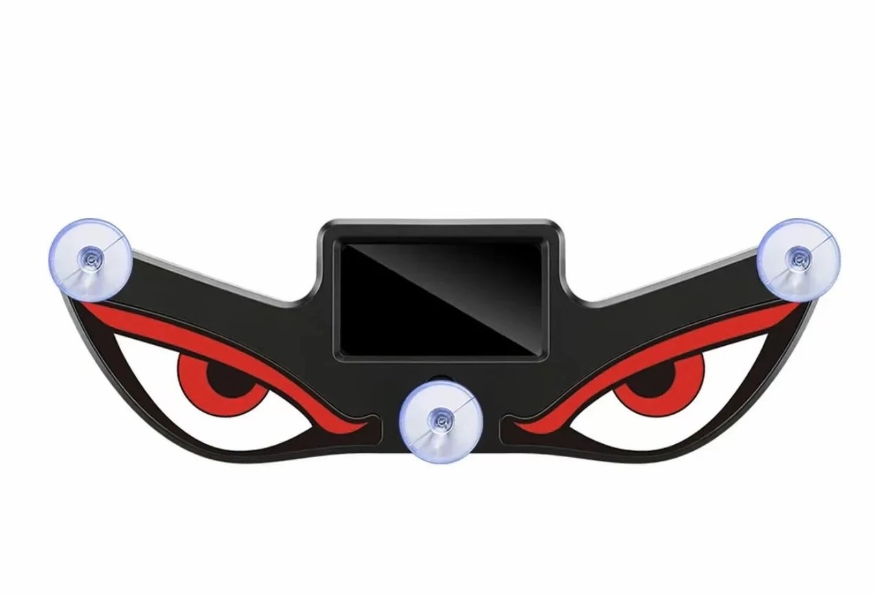 Aurinkoenergialla toimiva Demon Eye LED -ikkunavalo autoon