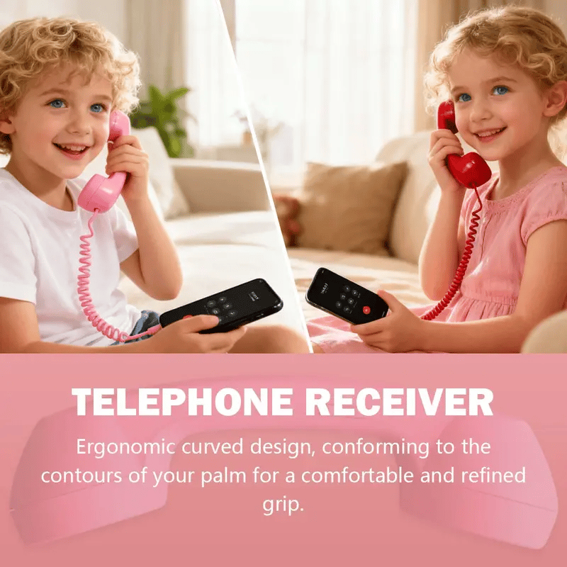 ☎️ Retro-puhelinluuri USB-C-liitännällä 📞