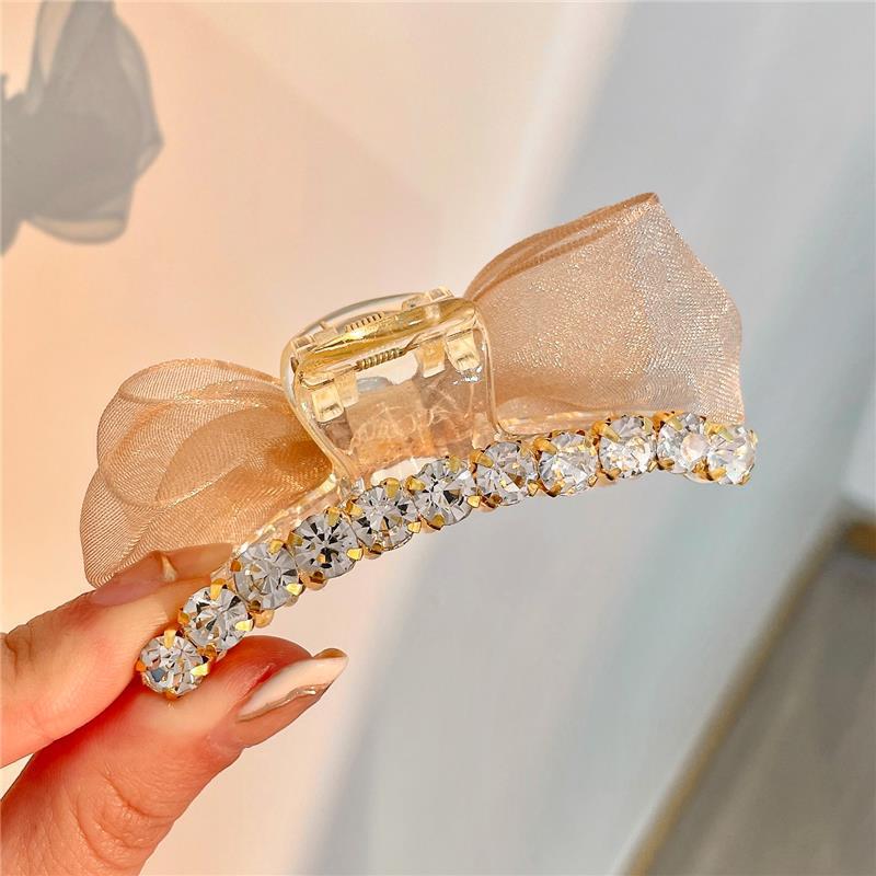 🎀7 cm kaksipuoliset hiuspinnikset rusetilla ja kristalleilla - sopivat kaikenikäisille