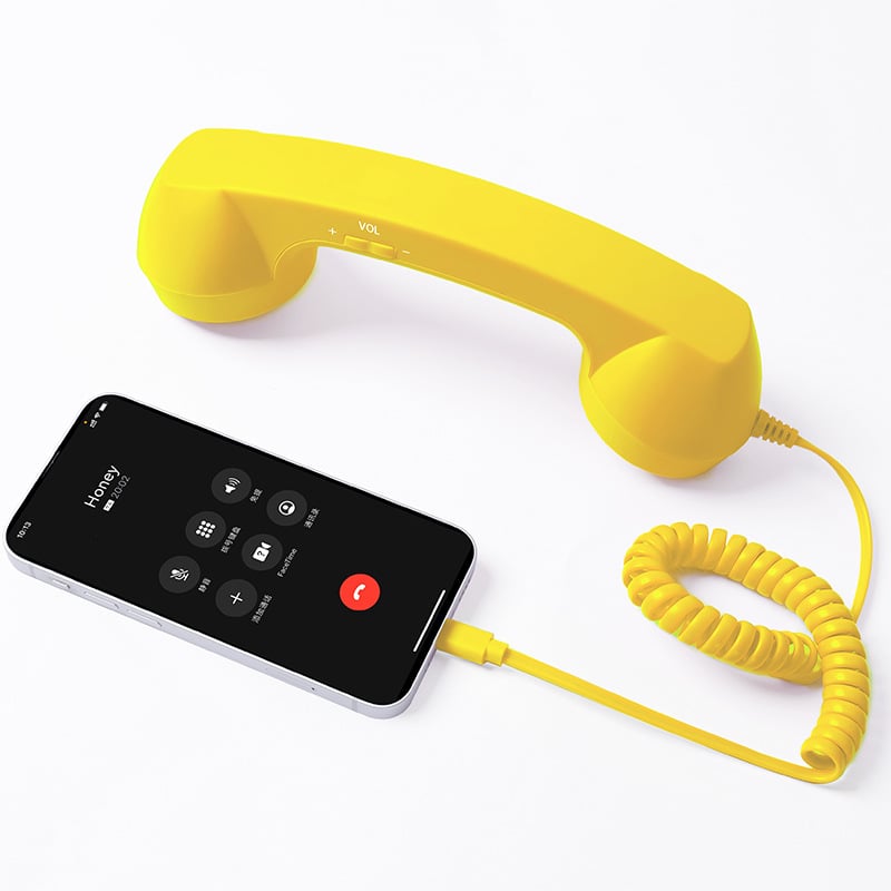 ☎️ Retro-puhelinluuri USB-C-liitännällä 📞