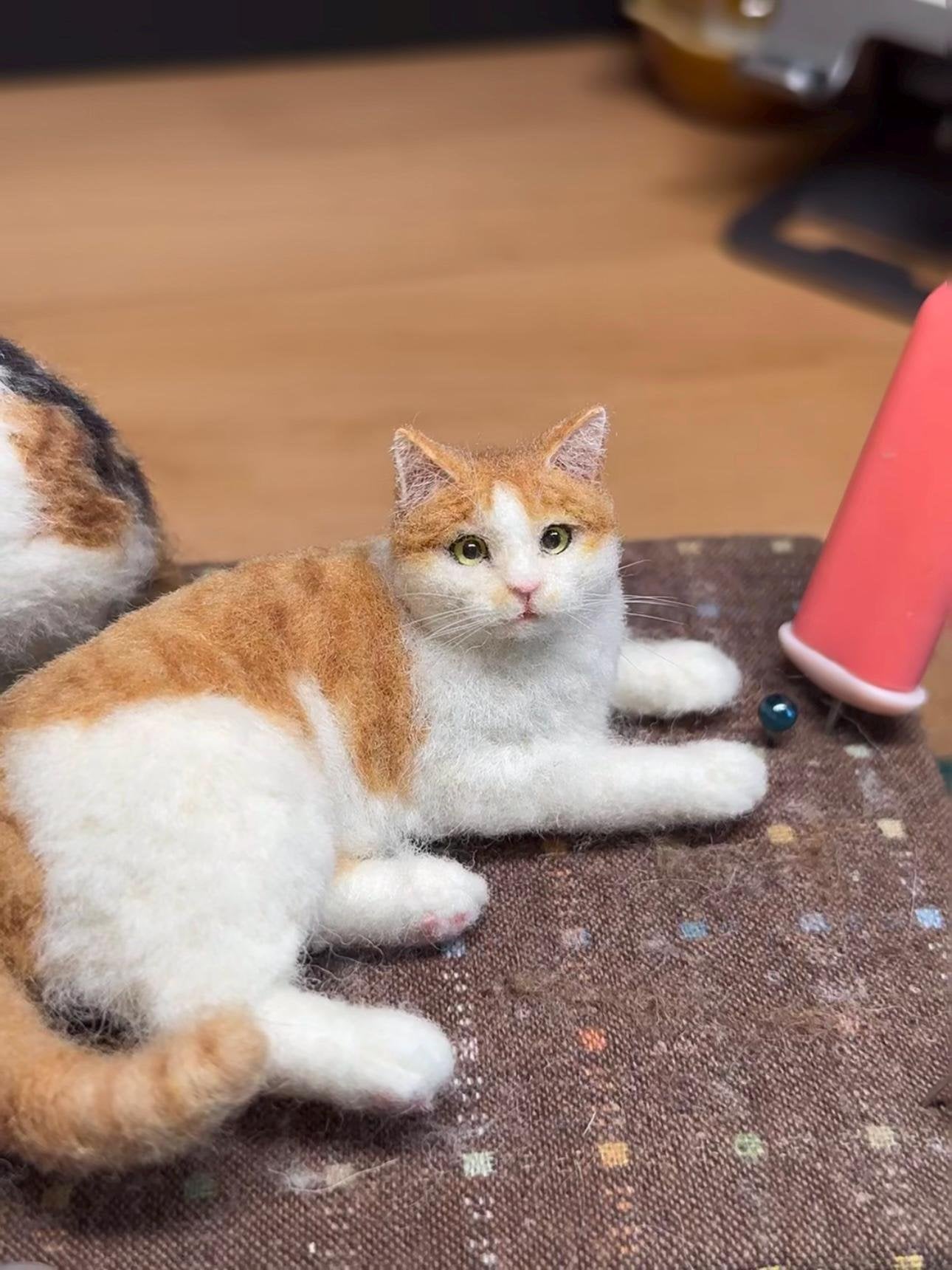 🔥VIIMEINEN PÄIVÄ 49% ALENNUS -🐱💖Minihuovutettu villakissa