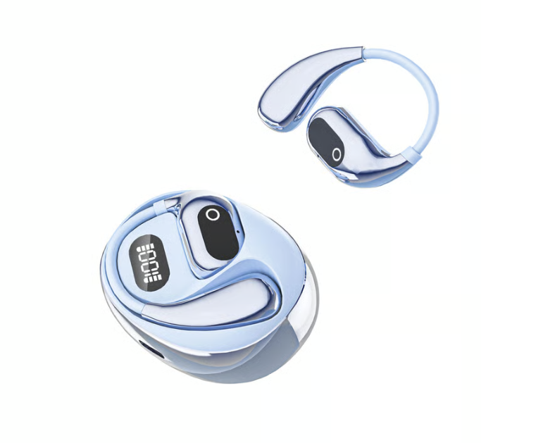 MS190-käännösnappikuulokkeet, tukevat reaaliaikaista käännöstä 156 kielellä sovelluksen avulla, Bluetooth 5.3 -kuulokkeet