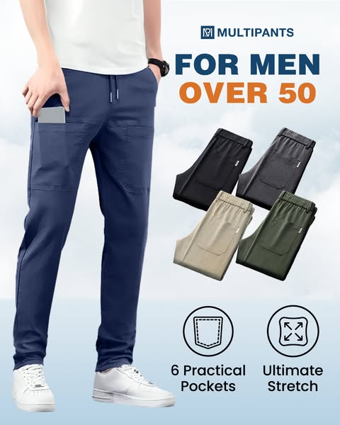 🔥Viimeisen päivän tarjous 45 %🥰MultiPants – Erittäin joustavat, monitaskuiset, kestävät reisitaskuhousut