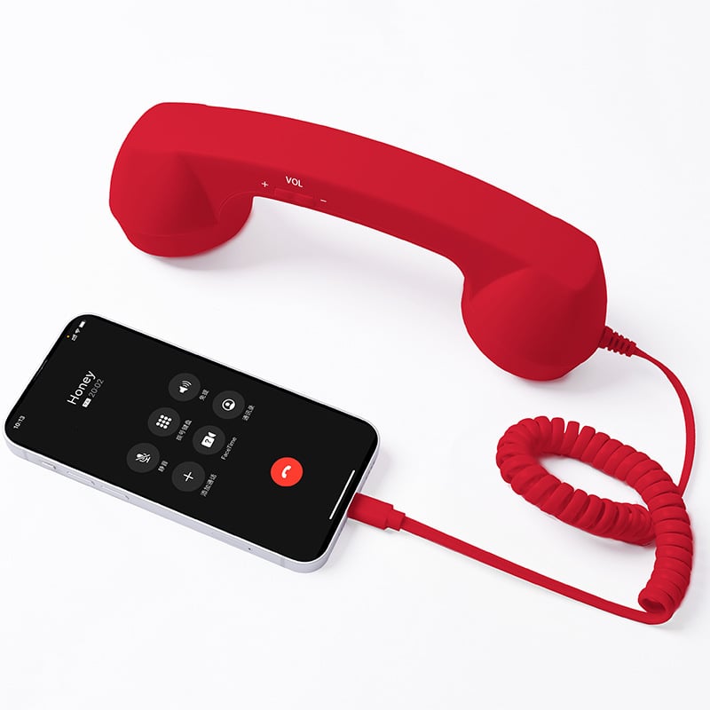 ☎️ Retro-puhelinluuri USB-C-liitännällä 📞