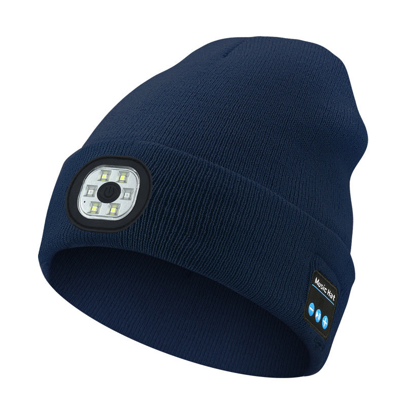 LED-valaistu Bluetooth-pipo / Hands-free Valopipo Musiikille ja Puheluille