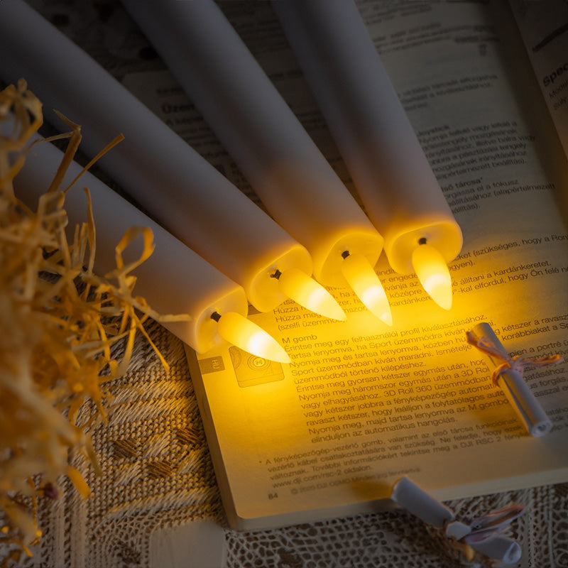 🎄 Joulu Special 🔥 6kpl syttymätön LED-ikkuna kynttilät