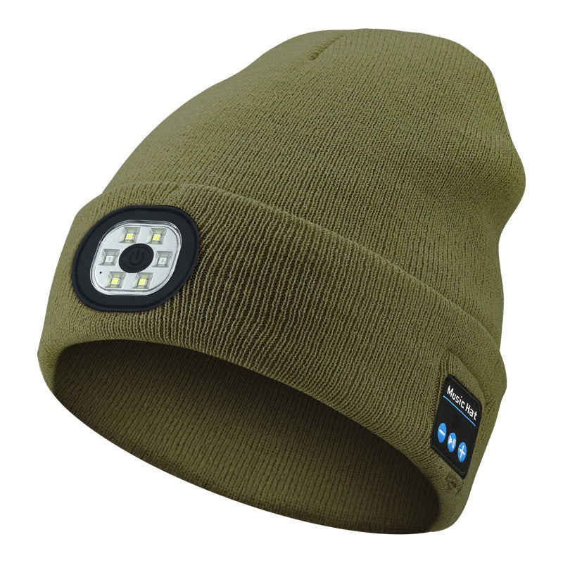 LED-valaistu Bluetooth-pipo / Hands-free Valopipo Musiikille ja Puheluille