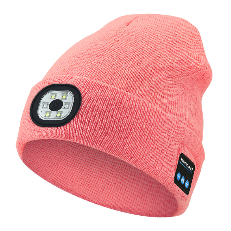 LED-valaistu Bluetooth-pipo / Hands-free Valopipo Musiikille ja Puheluille
