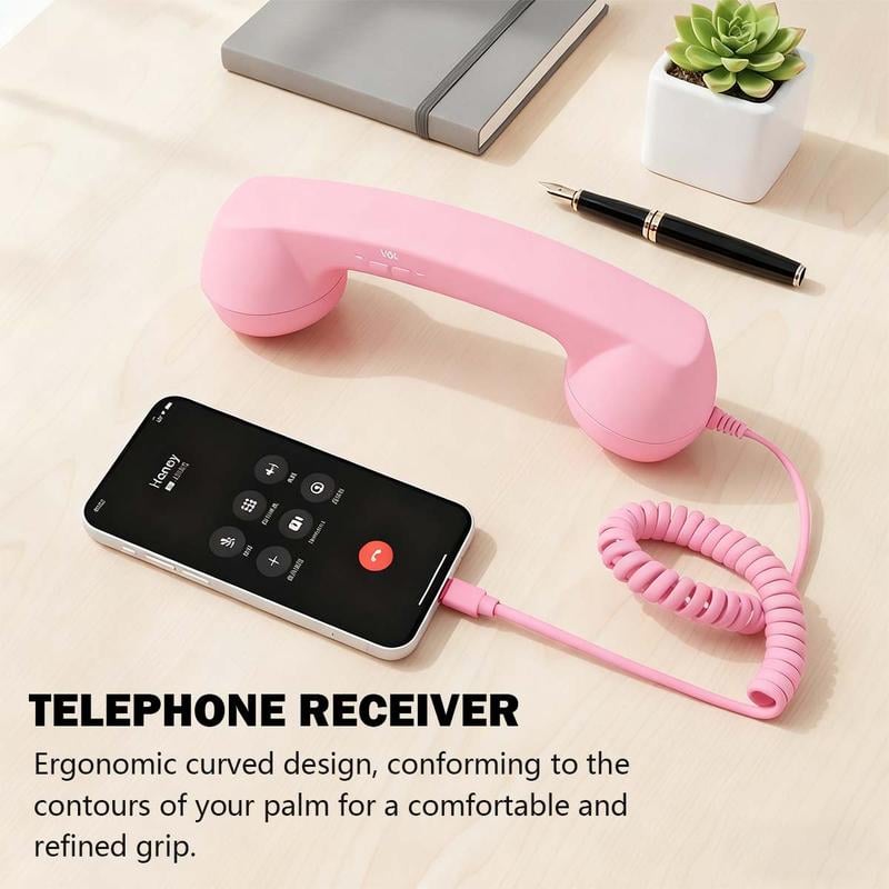 ☎️ Retro-puhelinluuri USB-C-liitännällä 📞