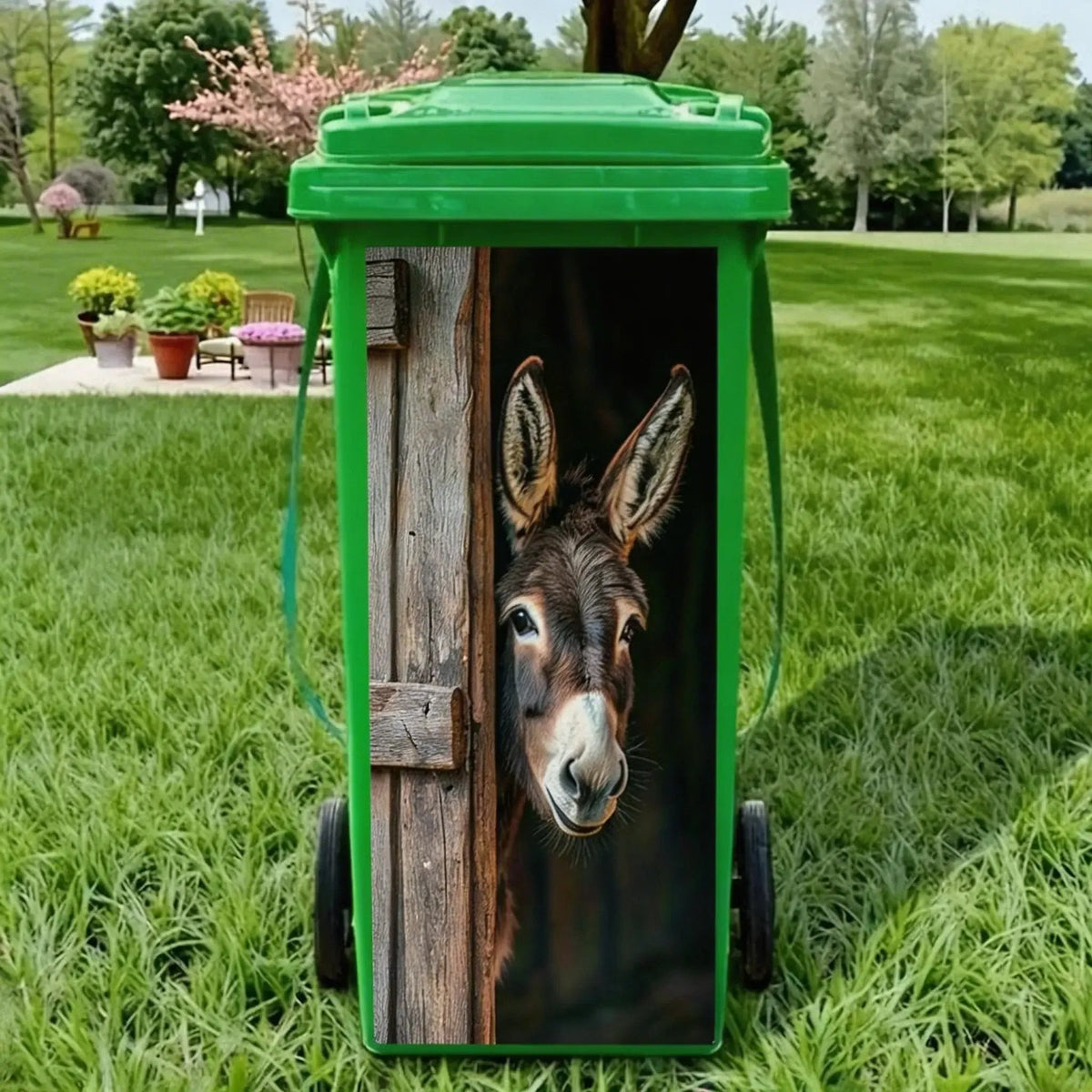 🦒🐯Luova roskakoritarra värikkäällä sarjakuvalla✨