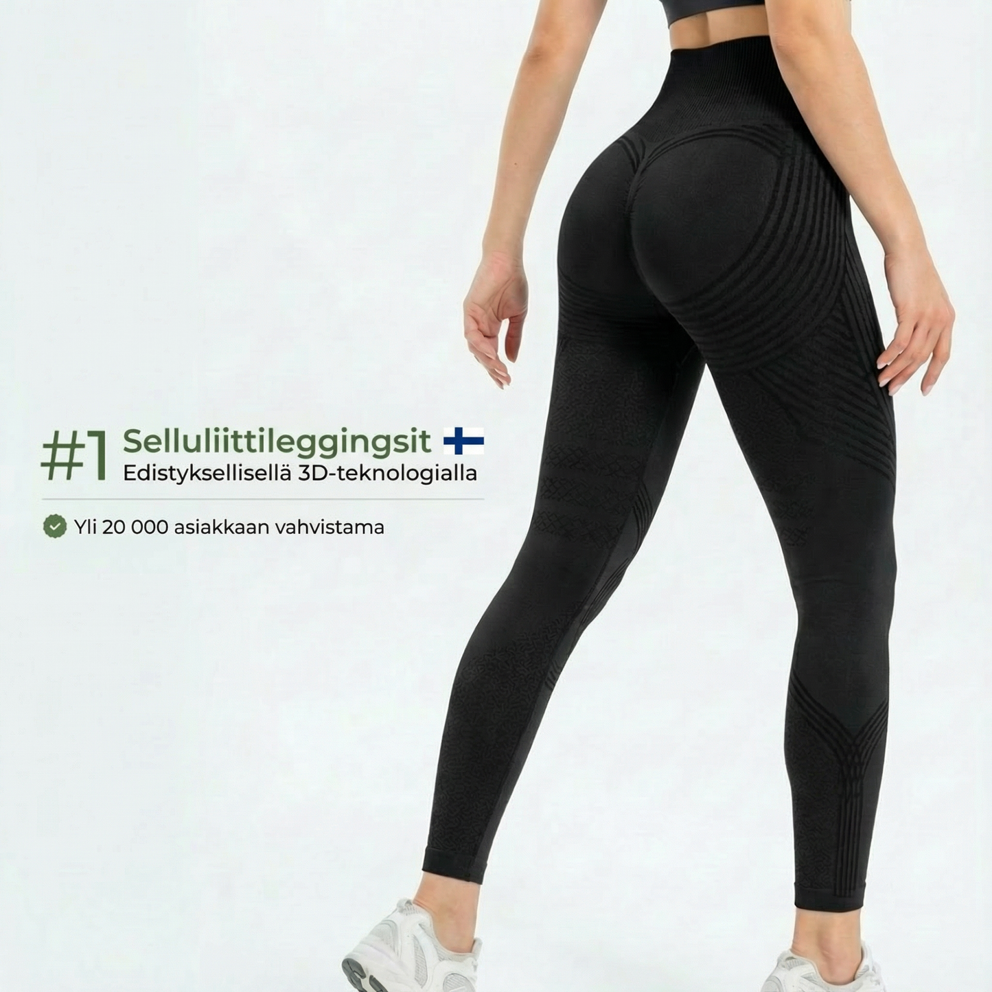 3D Sculpt Leggings – Muotoile siluettisi vaivattomasti