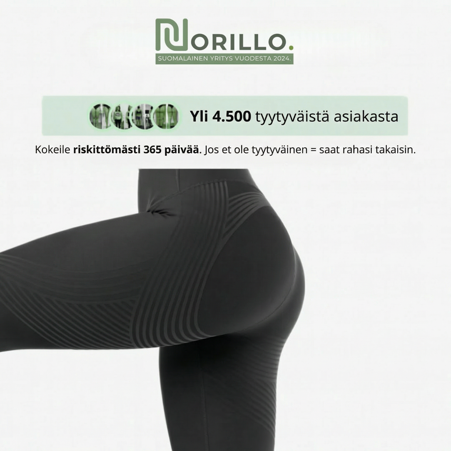 3D Sculpt Leggings – Muotoile siluettisi vaivattomasti