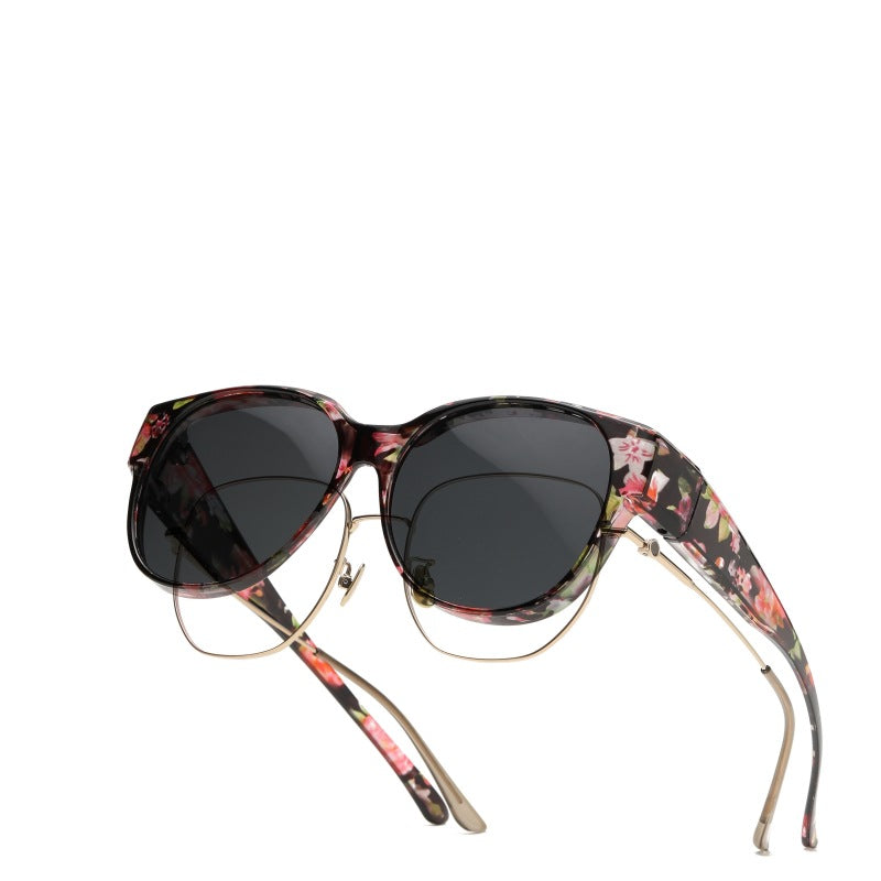 🕶 Uudet XL-kokoiset kissansilmäaurinkolasit polarisoiduilla linsseillä ja UV400-suojalla.