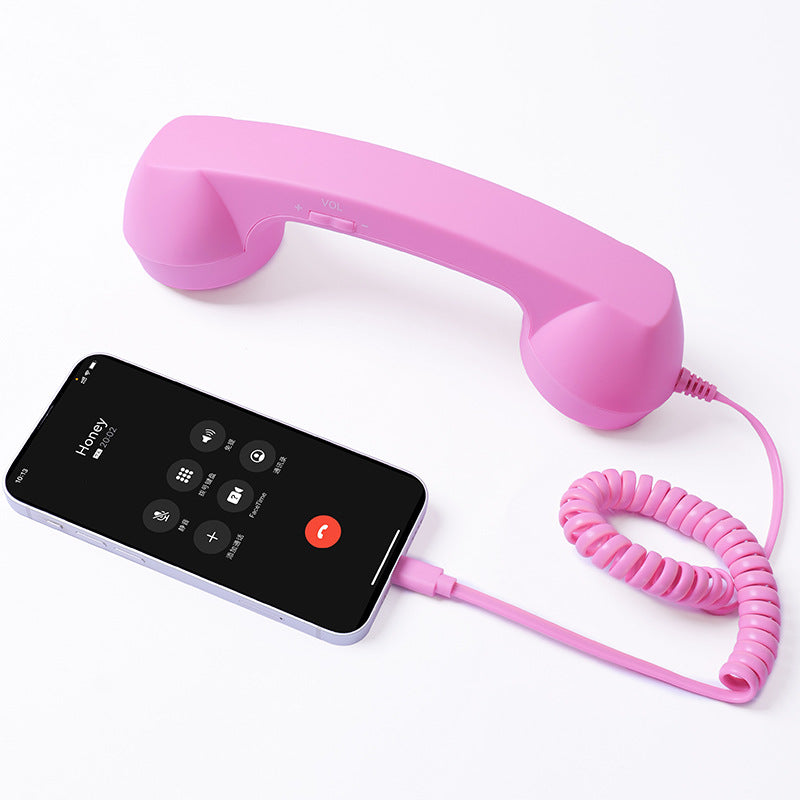 ☎️ Retro-puhelinluuri USB-C-liitännällä 📞