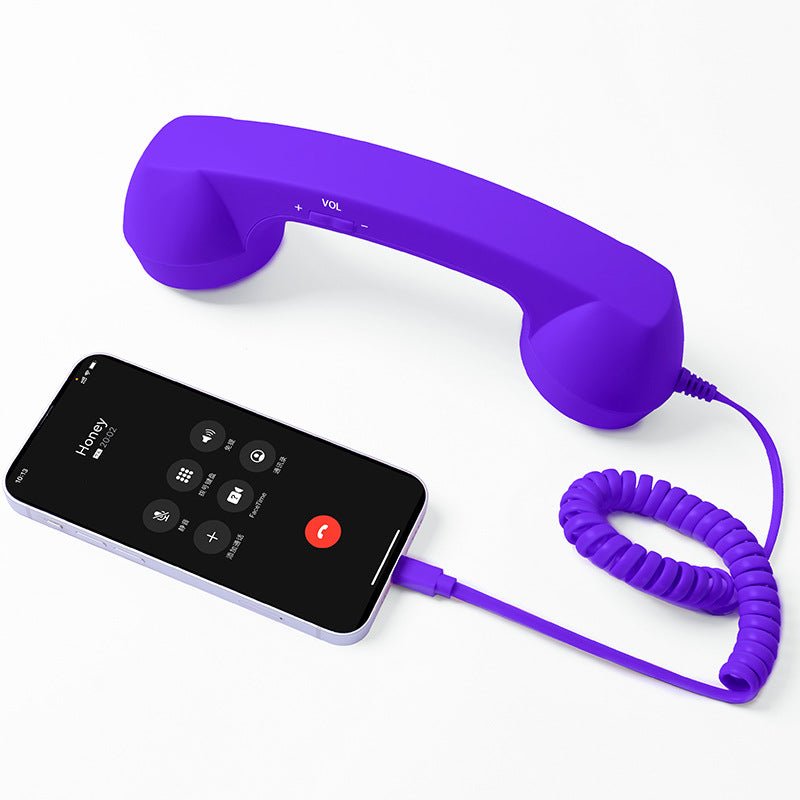 ☎️ Retro-puhelinluuri USB-C-liitännällä 📞