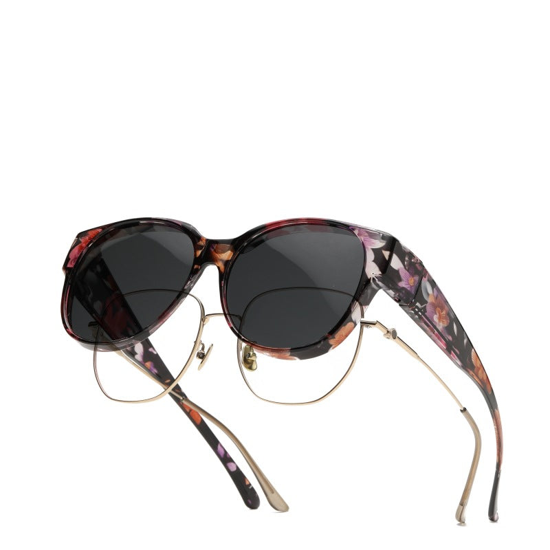 🕶 Uudet XL-kokoiset kissansilmäaurinkolasit polarisoiduilla linsseillä ja UV400-suojalla.