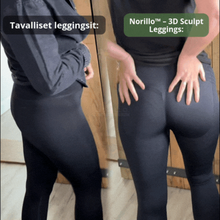 3D Sculpt Leggings – Muotoile siluettisi vaivattomasti