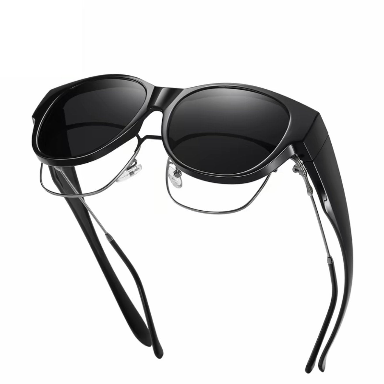 🕶 Uudet XL-kokoiset kissansilmäaurinkolasit polarisoiduilla linsseillä ja UV400-suojalla.