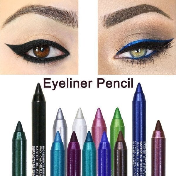 Pitkäkestoinen vedenpitävä eyeliner-kynä, muodikas silmämeikki