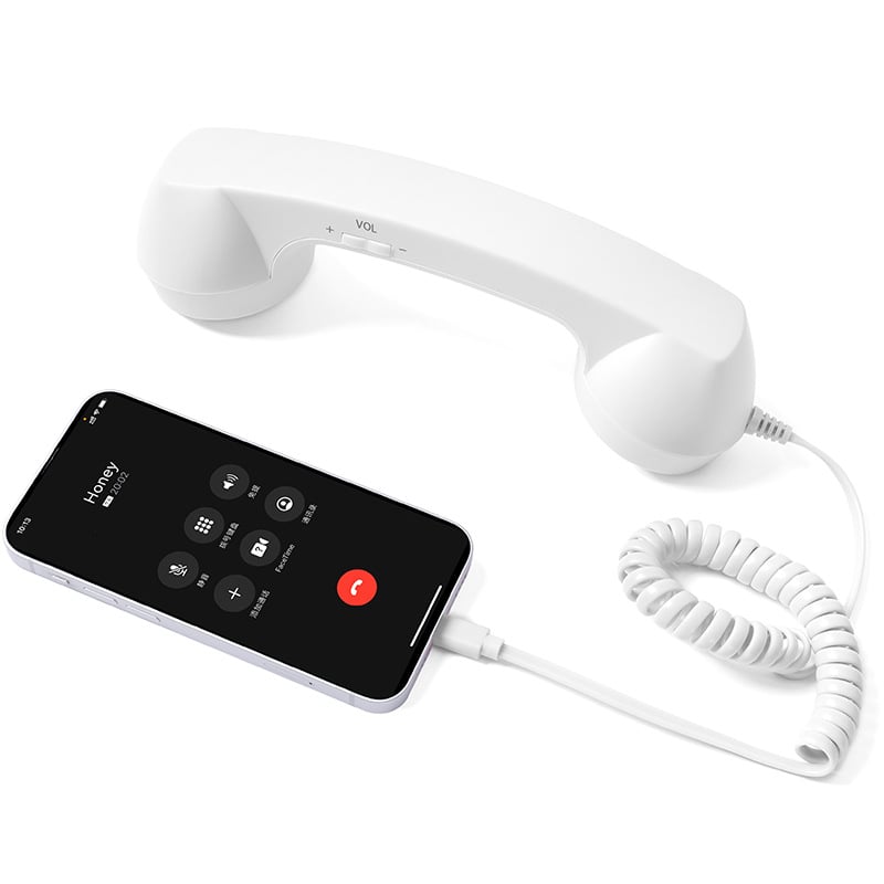 ☎️ Retro-puhelinluuri USB-C-liitännällä 📞