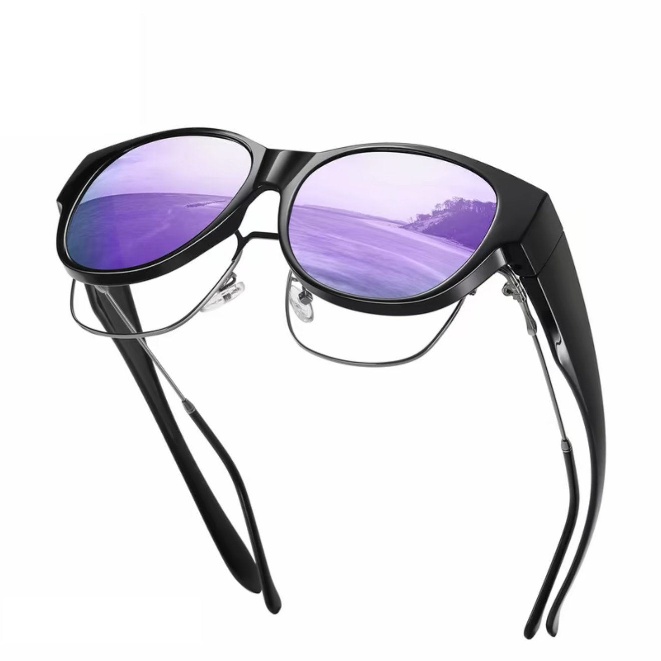 🕶 Uudet XL-kokoiset kissansilmäaurinkolasit polarisoiduilla linsseillä ja UV400-suojalla.