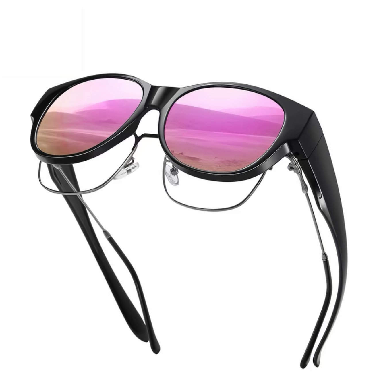 🕶 Uudet XL-kokoiset kissansilmäaurinkolasit polarisoiduilla linsseillä ja UV400-suojalla.