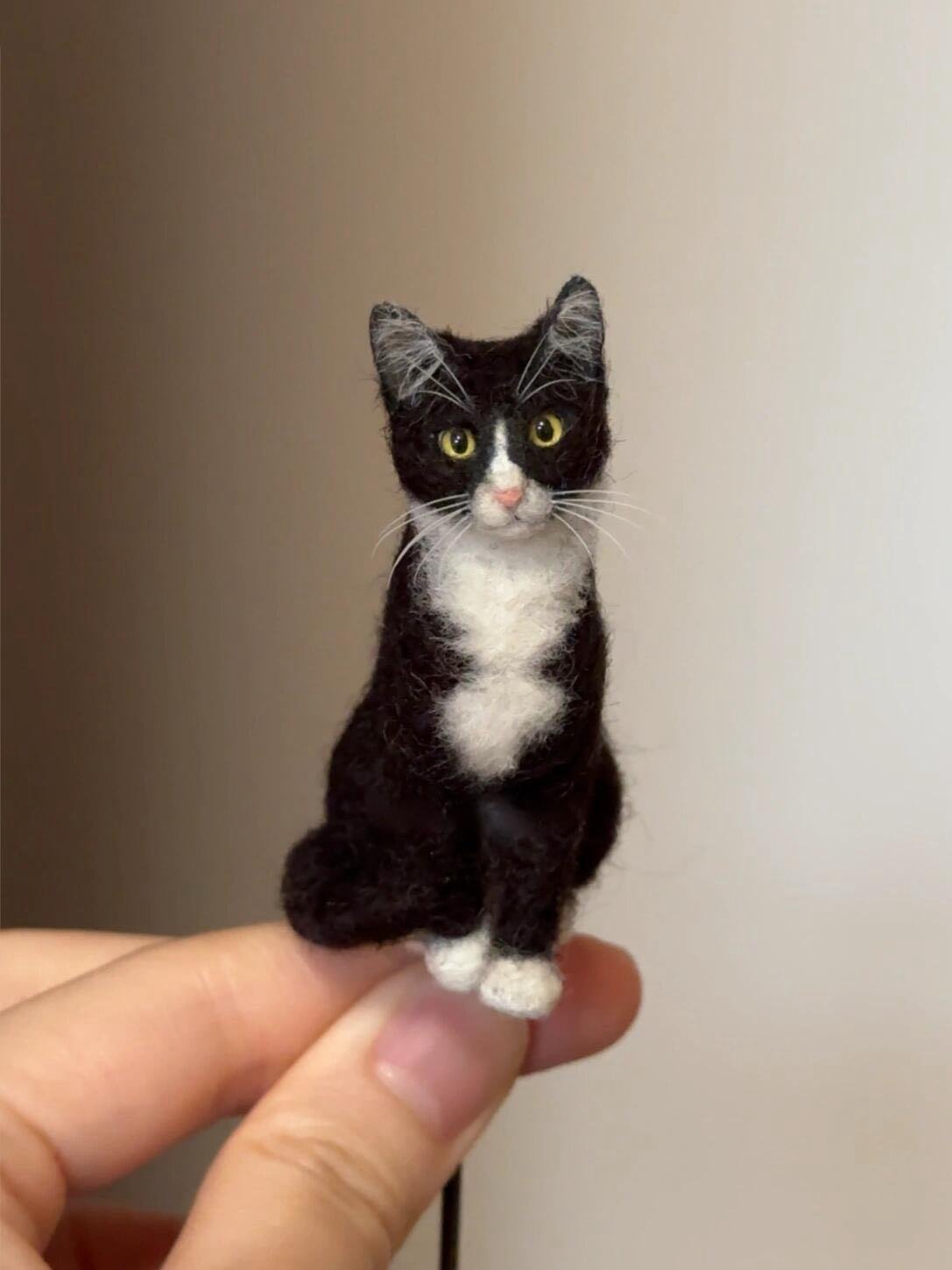 🔥VIIMEINEN PÄIVÄ 49% ALENNUS -🐱💖Minihuovutettu villakissa