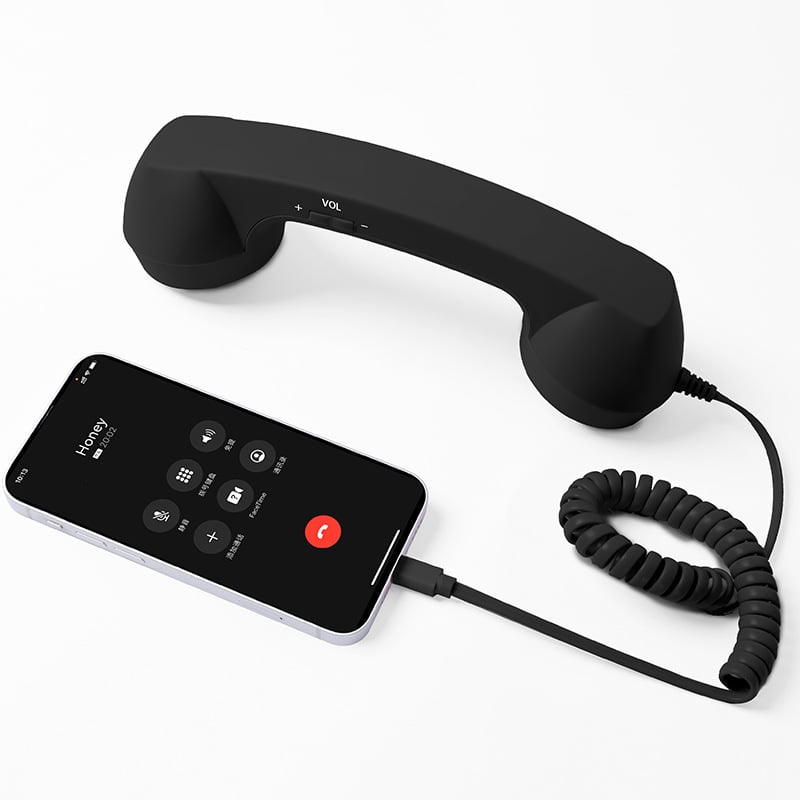 ☎️ Retro-puhelinluuri USB-C-liitännällä 📞
