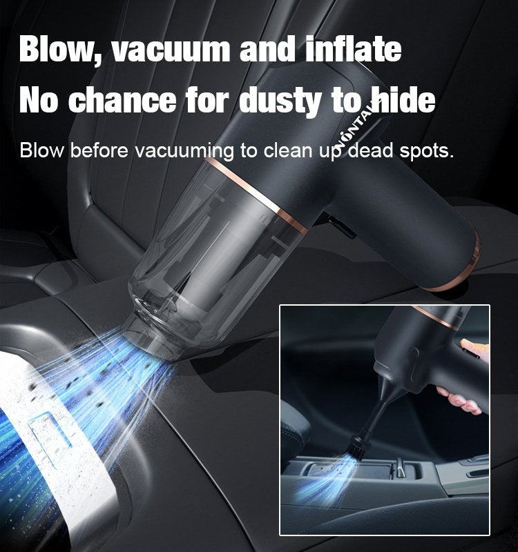 💥Hot Sale 💥 Puhallus, imurointi ja puhallus all-in-one johdoton pölynimuri kotiin ja autoon.