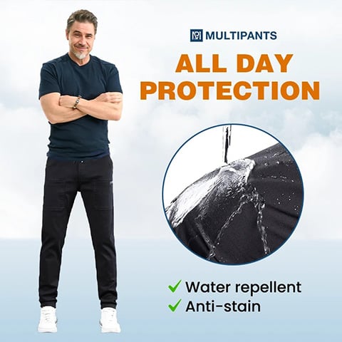🔥Viimeisen päivän tarjous 45 %🥰MultiPants – Erittäin joustavat, monitaskuiset, kestävät reisitaskuhousut