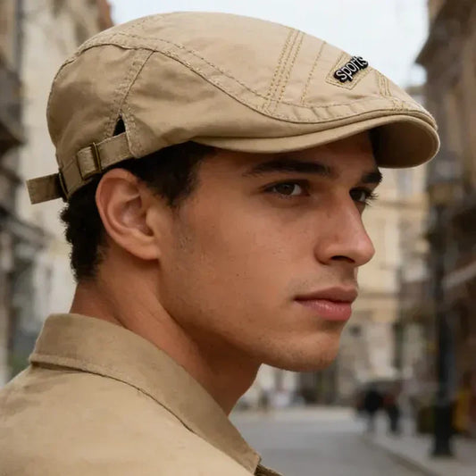 🧢 NYT 50 % ALE! ⚡ Klassinen flat cap kaikkiin vuodenaikoihin – ajaton tyyli, hengittävä ja monipuolinen arkityyli ☀️❄️
