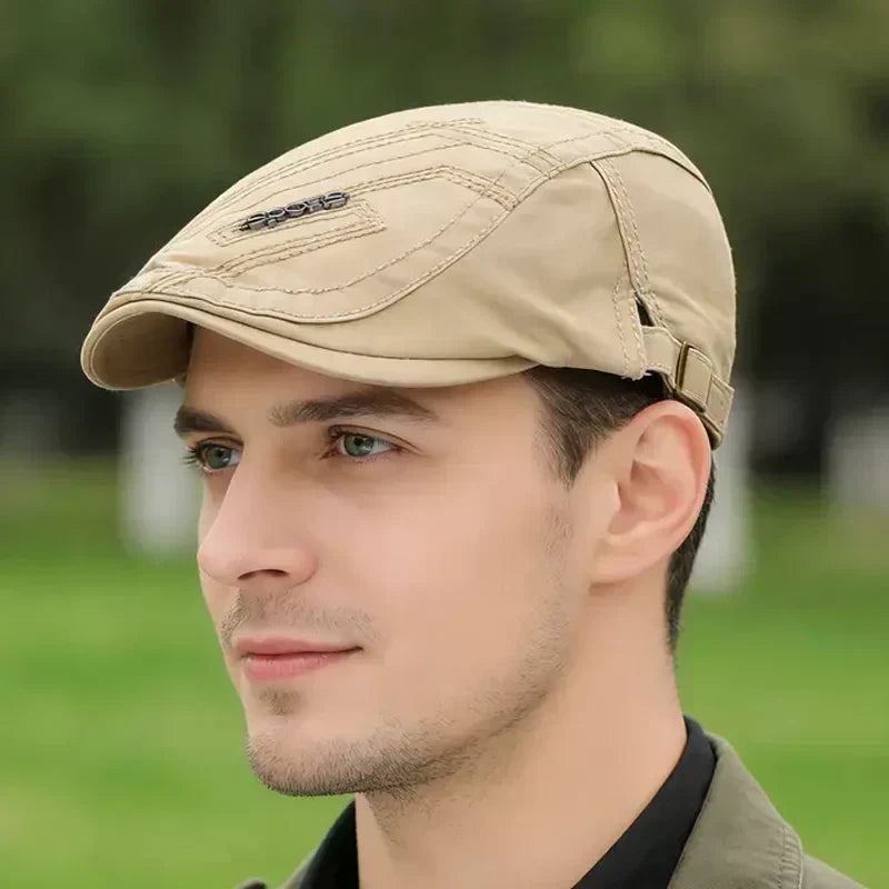 🧢 NYT 50 % ALE! ⚡ Klassinen flat cap kaikkiin vuodenaikoihin – ajaton tyyli, hengittävä ja monipuolinen arkityyli ☀️❄️