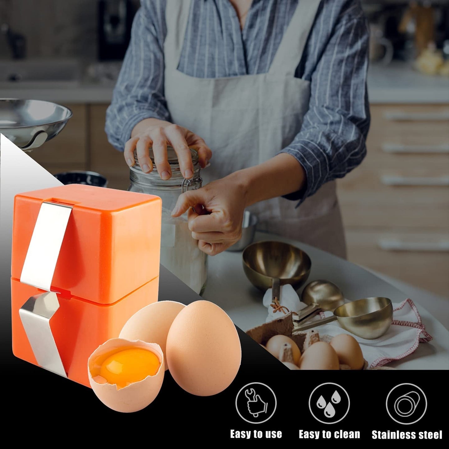 🍳 Nopea munanraikaustyökalu – Avaa satoja munia nopeammin ja siistimmin 🔥